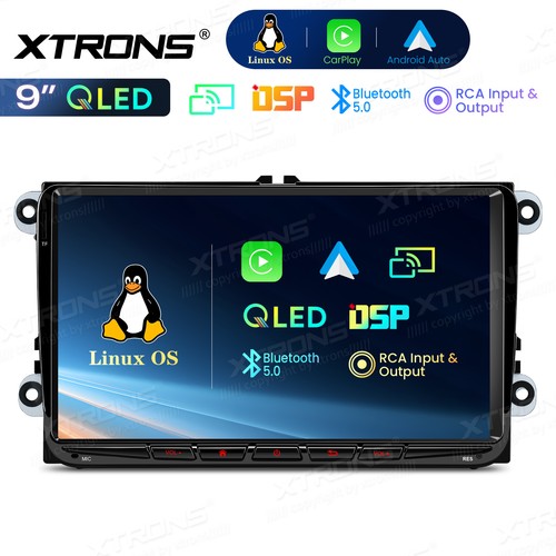 Qled autoradio für vw - 9",